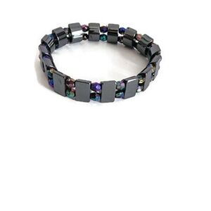 silver toned bracelet